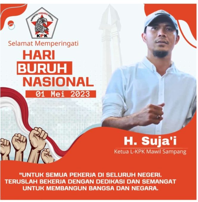 
					Ini Harapan Ketua LKPK Mawil Sampang di Hari Buruh Internasional