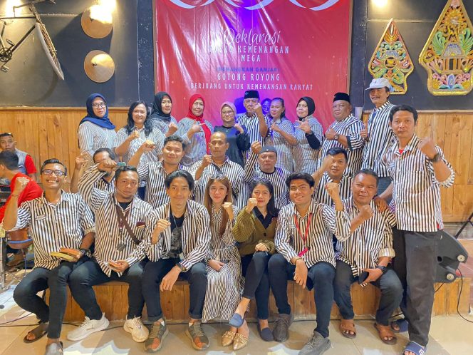 
					Relawan Mandiri Jokowi Dukung Pemenangan Bacapres Ganjar Pranowo di Gresik