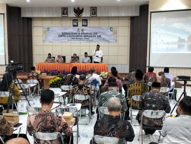 
					Launching Program ABI, Baznas Gresik Gandeng Dinas Pendidikan Ajak Siswa Gemar Sedekah