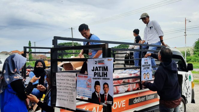 
					Relawan Praban Milenial Gresik Kembali Gelar Pasar Murah, Optimis Prabowo-Gibran Menang Satu Putaran