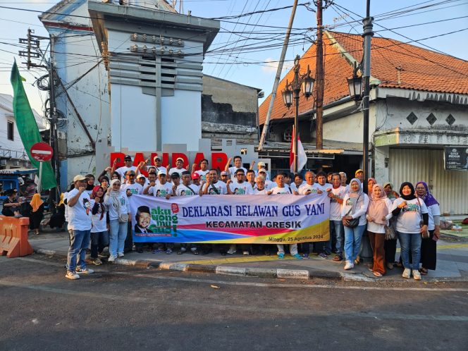 
					Peta Politik Pilkada Gresik Berubah, Relawan Gus Yani Tetap Solid Satu Barisan Dukung Petahana