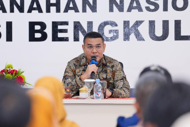
					Pesan Wamen Ossy ke Jajaran Kanwil BPN Provinsi Bengkulu: Peraturan Perundangan Harus Jadi Prinsip