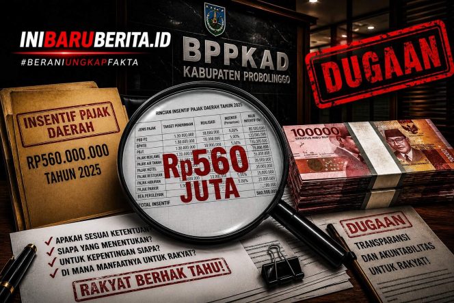 
					LBH Justisia Arunakara Desak Kepala BPPKAD Probolinggo Buka Penjelasan Soal Dugaan Insentif Pajak Rp560 Juta